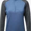 Hauts à Manches Longues T-shirt Fonctionnel Femme Bleu / Bleu Nuit