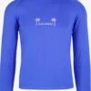Wave Hawaii Maillots De Sport Haut De Sport Rash Guard Femme Bleu