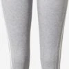 Adidas Sportswear Leggings Skinny Pantalon De Sport Femme Gris Chiné