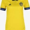 Adidas Sportswear T-Shirts Maillot Schweden Home EM 2020 Femme Jaune