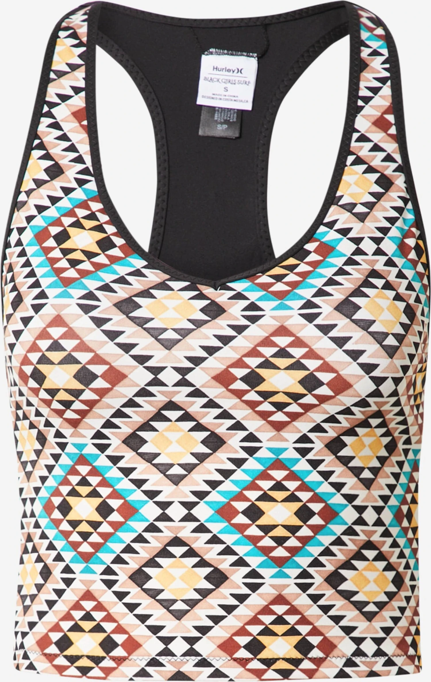 HURLEY Maillots De Sport Bustier Haut De Sport Femme Mélange De Couleurs 1 HURLEY Maillots De Sport Bustier Haut De Sport Femme Mélange De Couleurs