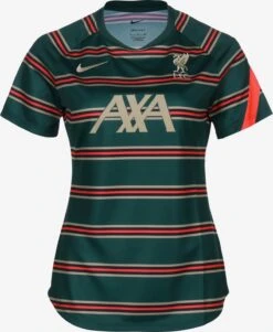 Nike Hauts Pratiques Fonctionnels Maillot Liverpool Femme émeraude