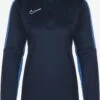 Nike Pulls De Sport Sweat De Sport Academy 23 Femme Bleu / Bleu Foncé