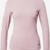 Only Play Hauts à Manches Longues T-shirt Fonctionnel EVALDA Femme Rose Ancienne