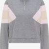 Pulls De Sport Sweat De Sport Femme Gris Chiné