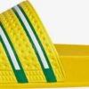 Adidas Originals Chaussures De Piscine Mule Femme Jaune