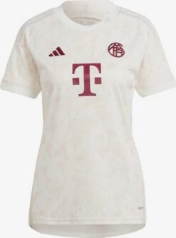 ADIDAS PERFORMANCE Hauts Pratiques Fonctionnels Maillot FC Bayern München Femme Blanc Cassé