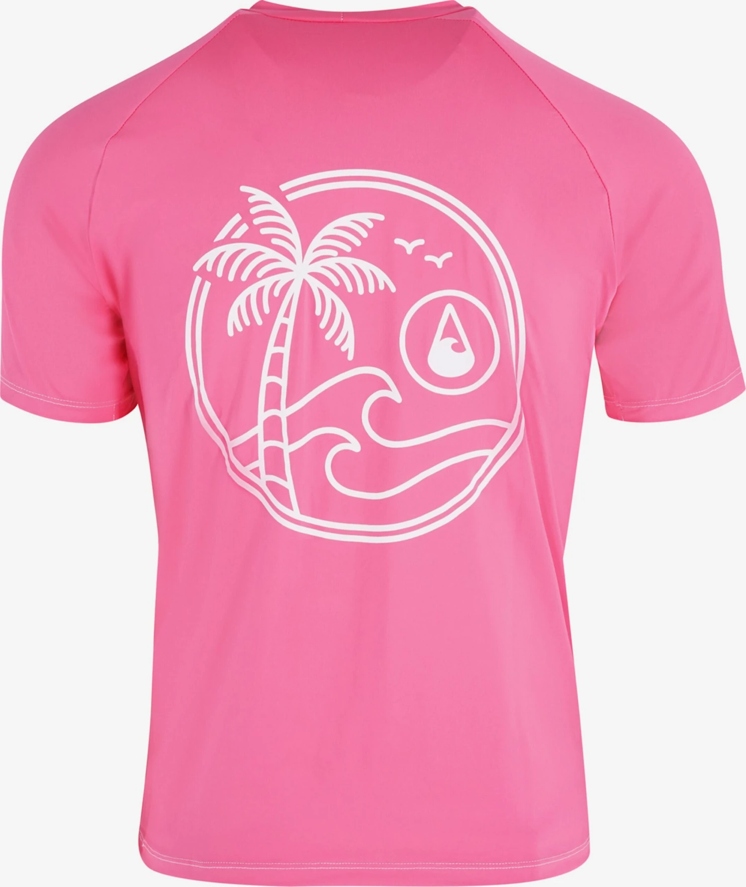 Wave Hawaii Maillots De Sport Haut De Sport Rash Guard Femme Rose 2 Wave Hawaii Maillots De Sport Haut De Sport Rash Guard Femme Rose – Image 2