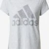 Adidas Sportswear Hauts Pratiques Fonctionnels T-shirt Fonctionnel Femme Gris / Gris Clair
