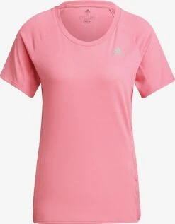 Adidas Sportswear Hauts Pratiques Fonctionnels T-shirt Fonctionnel Runner Femme Rose