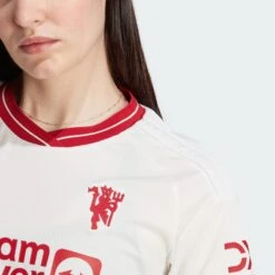 ADIDAS PERFORMANCE Hauts Pratiques Fonctionnels Maillot Manchester United Femme Blanc -ADIDAS PERFORMANCE Soldes 15af0bde92720421f7d6032ddbc67dd1