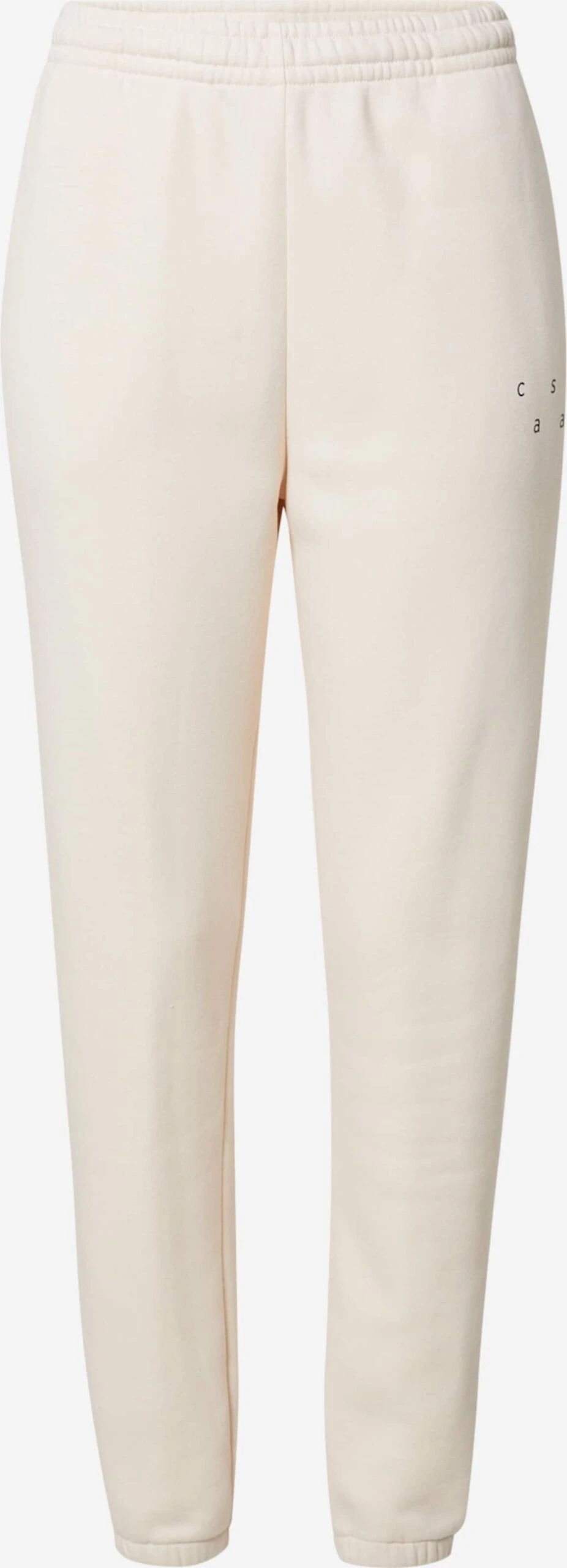 CASALL Pantalons De Jogging Effilé Pantalon De Sport Femme Crème 1 CASALL Pantalons De Jogging Effilé Pantalon De Sport Femme Crème