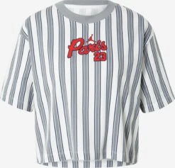 Jordan Hauts Pratiques Fonctionnels T-shirt Fonctionnel Paris St.-Germain Femme Gris Clair