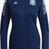 Adidas Sportswear Hauts à Manches Longues T-shirt Fonctionnel Femme Bleu Marine / Bleu Clair