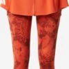 ADIDAS PERFORMANCE Leggings Skinny Pantalon De Sport Paris Femme Bordeaux / Rouge Orangé