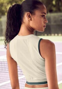 Maillots De Sport Haut De Sport Femme Blanc Cassé -ADIDAS PERFORMANCE Soldes 17a322deaefb98094261ce4c87e4c676