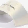 Calvin Klein Jeans Chaussures De Piscine Mule Femme Blanc