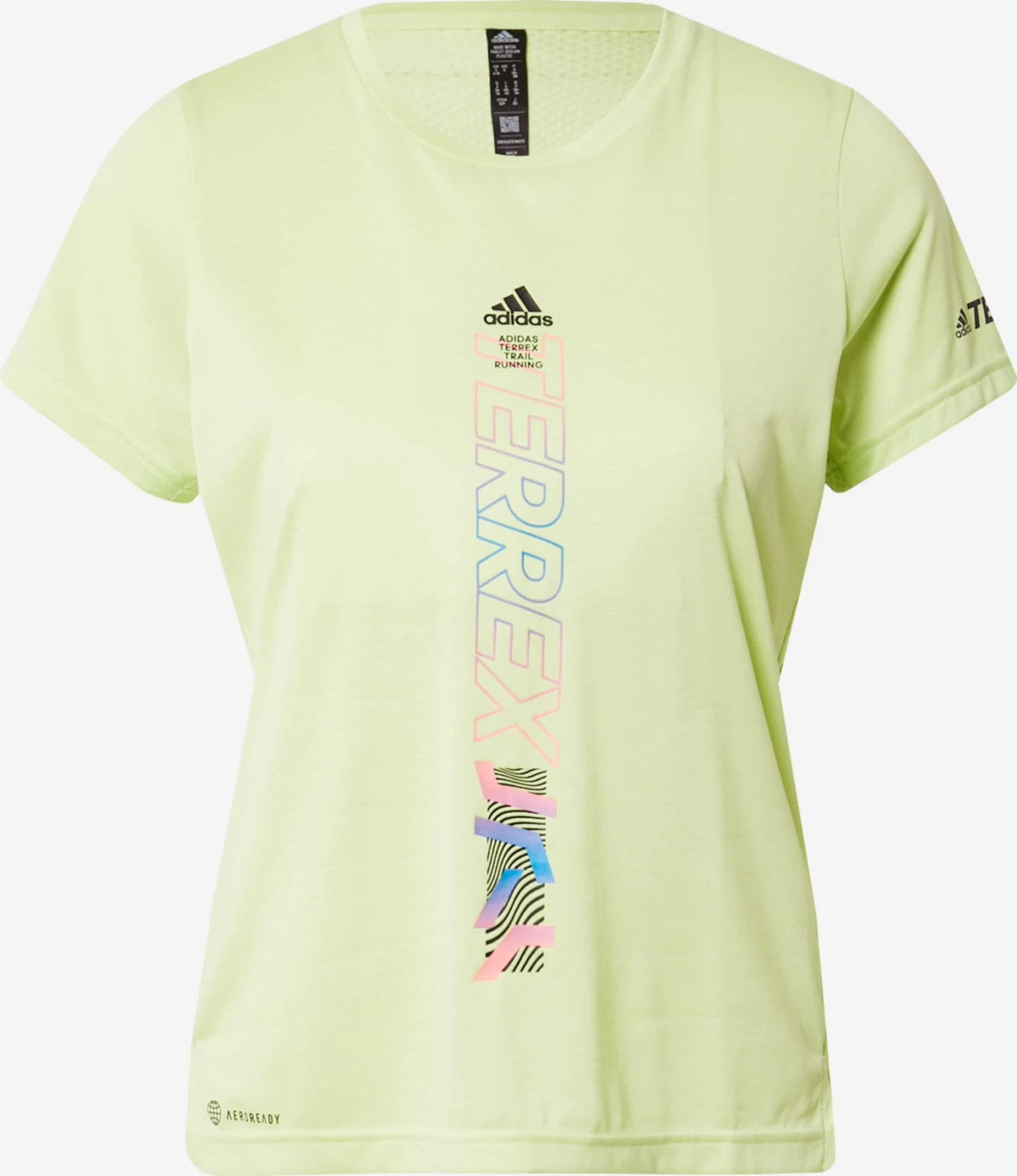 Adidas TERREX Hauts Pratiques Fonctionnels T-shirt Fonctionnel Terrex Femme Citron Vert 1 Adidas TERREX Hauts Pratiques Fonctionnels T-shirt Fonctionnel Terrex Femme Citron Vert