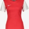 Nike Hauts Pratiques Fonctionnels T-shirt Fonctionnel Tiempo Premier II Femme Rouge