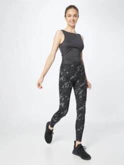 ADIDAS PERFORMANCE Maillots De Sport Haut De Sport Femme Noir / Noir Chiné -ADIDAS PERFORMANCE Soldes 1e57f544efa20c9b6ccd5b61dc88f2d3