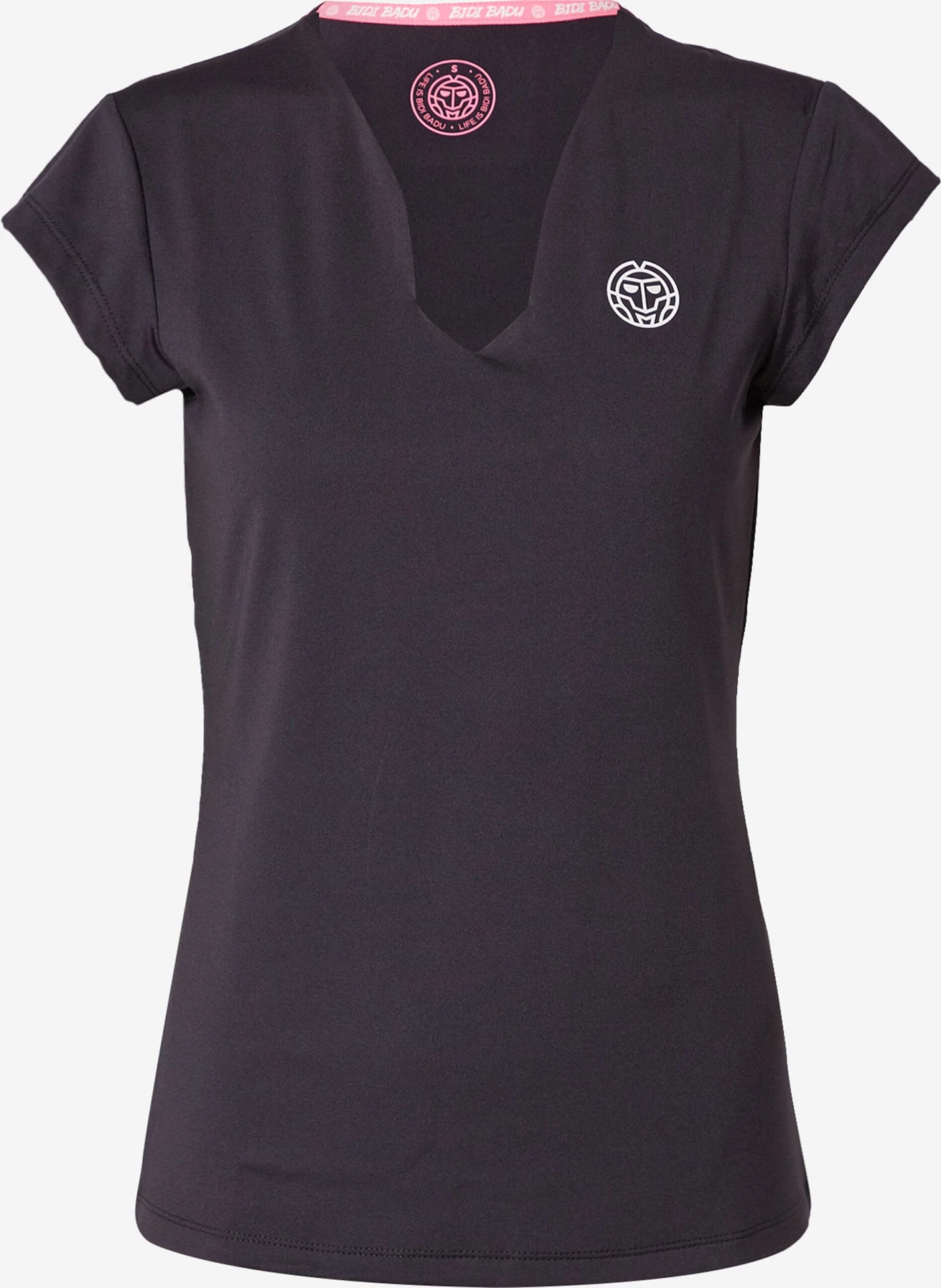 BIDI BADU Hauts Pratiques Fonctionnels T-shirt Fonctionnel Bella 2.0 Femme Noir 1 BIDI BADU Hauts Pratiques Fonctionnels T-shirt Fonctionnel Bella 2.0 Femme Noir