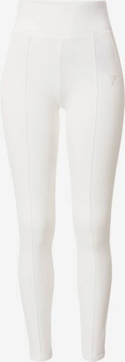 Guess Leggings Skinny Pantalon De Sport ALLIE Femme Blanc