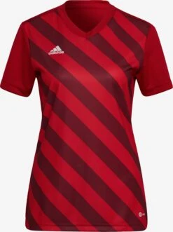 Adidas Sportswear Hauts Pratiques Fonctionnels Maillot Entrada 22 Femme Rouge / Bordeaux