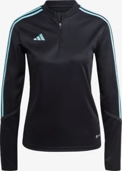 ADIDAS PERFORMANCE Hauts à Manches Longues T-shirt Fonctionnel Tiro 23 Club Femme Noir