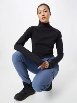 Adidas Sportswear Hauts à Manches Longues T-shirt Fonctionnel Femme Noir -ADIDAS PERFORMANCE Soldes 20b353bc5b7a7495d17d81df95afd783