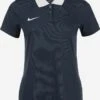 Nike Hauts Pratiques Fonctionnels T-shirt Fonctionnel Femme Marine / Blanc