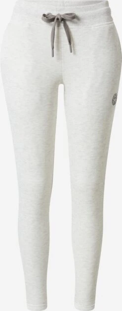 BIDI BADU Pantalons De Jogging Coupe Slim Pantalon De Sport Ayanda Femme Blanc Chiné