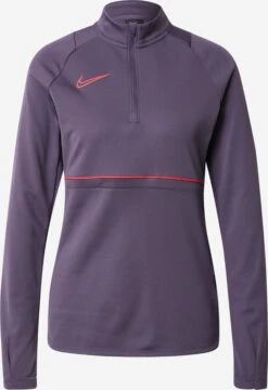 Nike Hauts à Manches Longues T-shirt Fonctionnel Academy Femme Violet Foncé