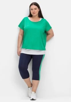 Sheego Hauts Pratiques Fonctionnels T-shirt Fonctionnel Femme Vert -ADIDAS PERFORMANCE Soldes 287aad3c1bbe1c9002f744a95b3fcc6a