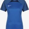 Nike Hauts Pratiques Fonctionnels T-shirt Fonctionnel Strike 23 Femme Bleu Foncé