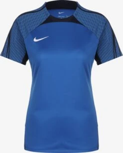 Nike Hauts Pratiques Fonctionnels T-shirt Fonctionnel Strike 23 Femme Bleu Foncé