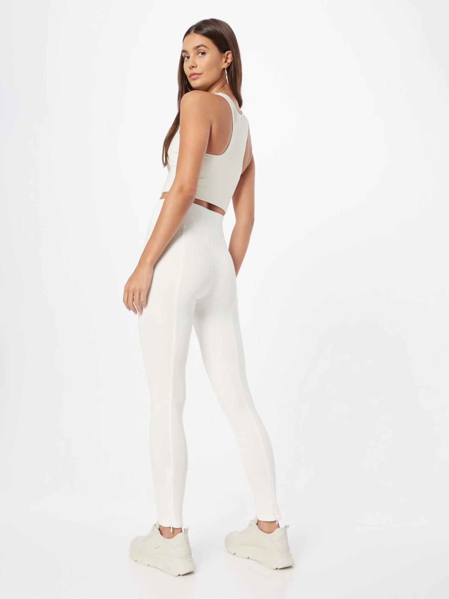 Guess Leggings Skinny Pantalon De Sport ALLIE Femme Blanc 4 Guess Leggings Skinny Pantalon De Sport ALLIE Femme Blanc – Image 4