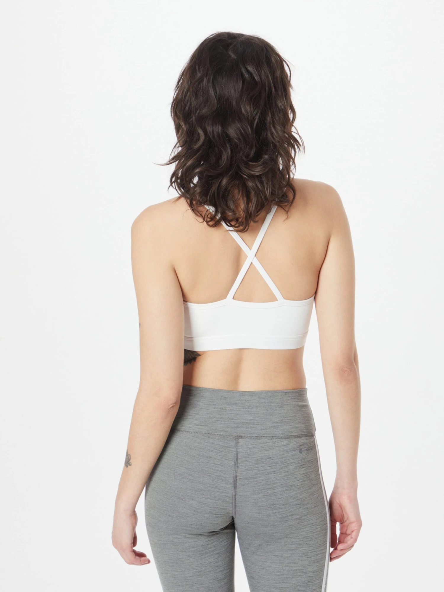 Adidas Sportswear Brassières Bustier Soutien-gorge De Sport Femme Blanc 3 Adidas Sportswear Brassières Bustier Soutien-gorge De Sport Femme Blanc – Image 3