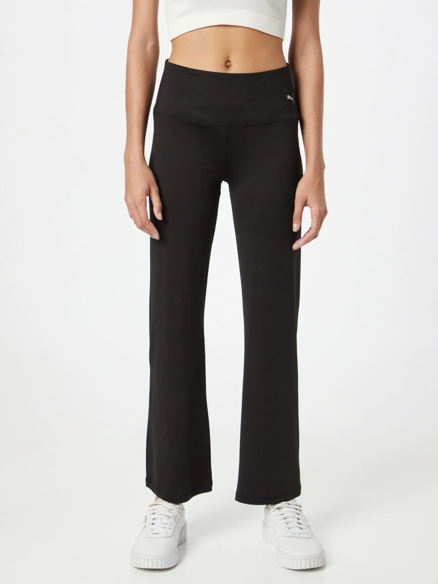 Puma Pantalons Dentraînement évasé Pantalon De Sport Femme Noir 4 Puma Pantalons Dentraînement évasé Pantalon De Sport Femme Noir – Image 4