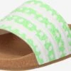 Adidas Originals Chaussures De Piscine Mule ADILETTE Femme Citron Vert