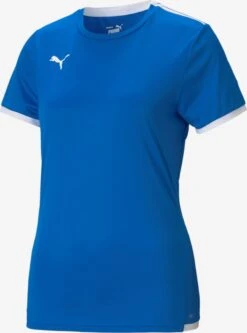 Puma Hauts Pratiques Fonctionnels Maillot Team Liga Femme Bleu