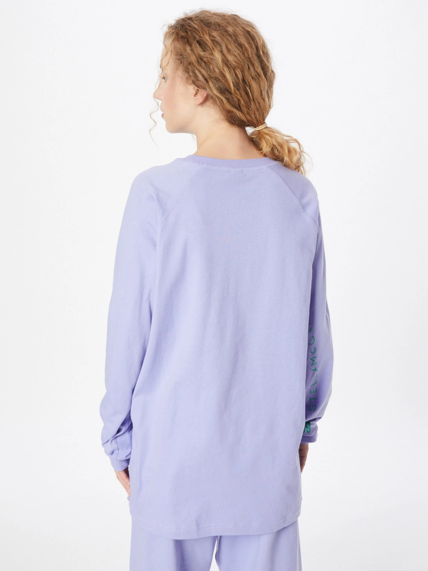 Adidas By Stella Mccartney Hauts à Manches Longues T-Shirt Fonctionnel Femme Violet 3 Adidas By Stella Mccartney Hauts à Manches Longues T-Shirt Fonctionnel Femme Violet – Image 3