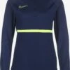 Nike Hauts à Manches Longues T-shirt Fonctionnel Academy 21 Femme Bleu Marine