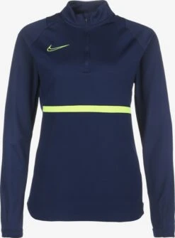 Nike Hauts à Manches Longues T-shirt Fonctionnel Academy 21 Femme Bleu Marine
