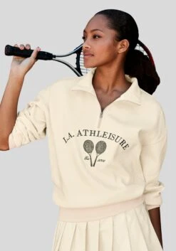 Pulls De Sport Sweat De Sport Femme Blanc Naturel -ADIDAS PERFORMANCE Soldes 3e23c2bccf3b10788371e8e141b96473
