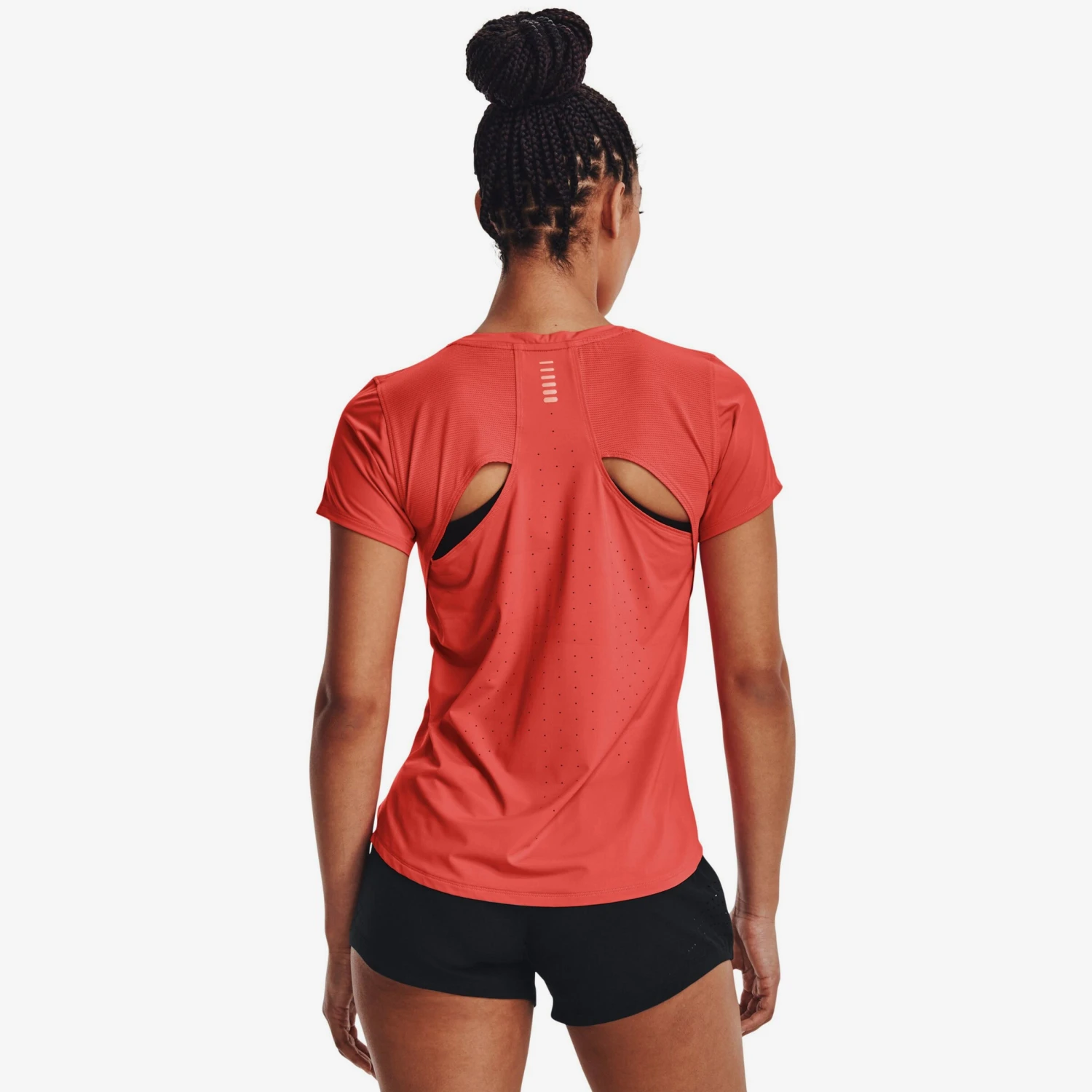 Under Armour Hauts Pratiques Fonctionnels T-shirt Fonctionnel Femme Corail 4 Under Armour Hauts Pratiques Fonctionnels T-shirt Fonctionnel Femme Corail – Image 4