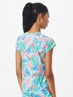 HURLEY Hauts Pratiques Fonctionnels T-shirt Fonctionnel JAVA Femme Bleu / Bleu Clair -ADIDAS PERFORMANCE Soldes 42b66234096c6f1af6a4c6a7d797bcd7