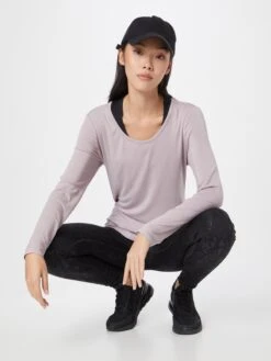 Marika Hauts à Manches Longues T-shirt Fonctionnel ANDREA Femme Taupe -ADIDAS PERFORMANCE Soldes 4673ca7746a2639b75c2c84203f62ac9