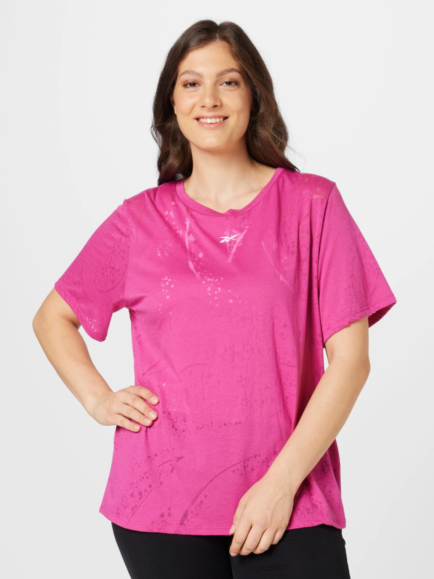Hauts Pratiques Fonctionnels T-shirt Fonctionnel Burnout Femme Rose / Rose Ancienne 3 Hauts Pratiques Fonctionnels T-shirt Fonctionnel Burnout Femme Rose / Rose Ancienne – Image 3