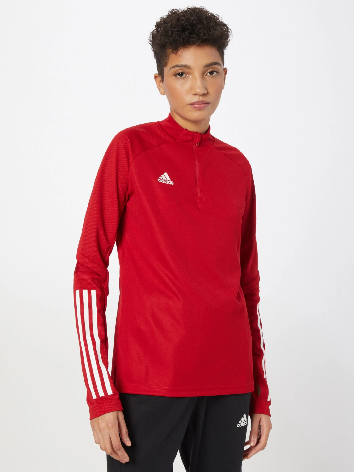 Adidas Sportswear Hauts à Manches Longues T-shirt Fonctionnel Condivo 20 Femme Rouge 2 Adidas Sportswear Hauts à Manches Longues T-shirt Fonctionnel Condivo 20 Femme Rouge – Image 2