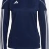 ADIDAS PERFORMANCE Hauts à Manches Longues T-shirt Fonctionnel Tiro 23 Femme Bleu Marine